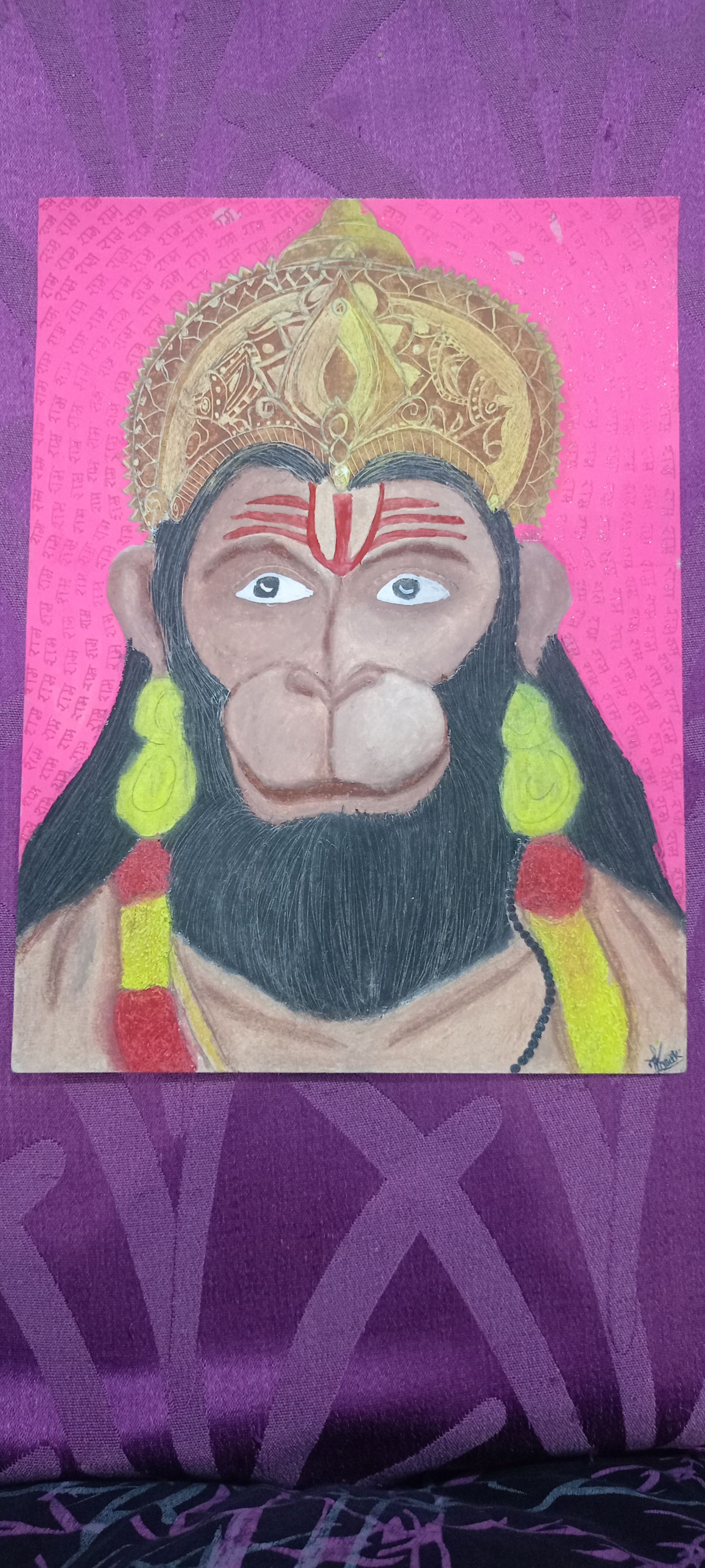 Hanuman Ji portrait