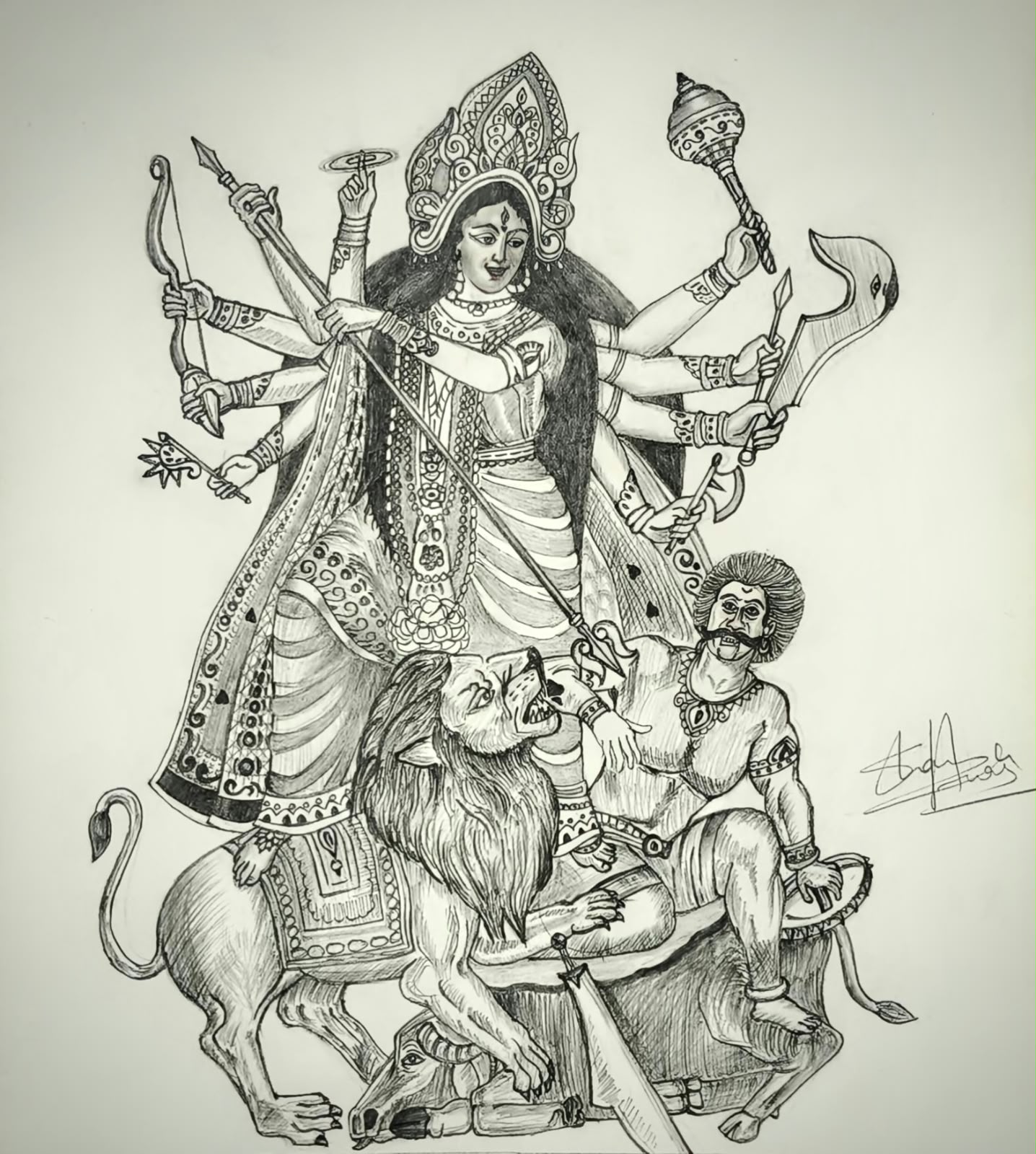 Mata Mahishaasur Mardini