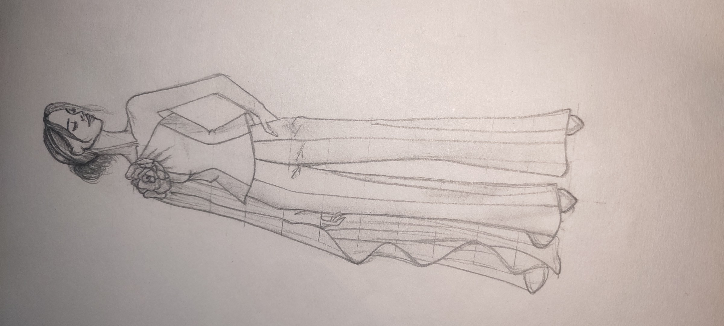 Dress drawing