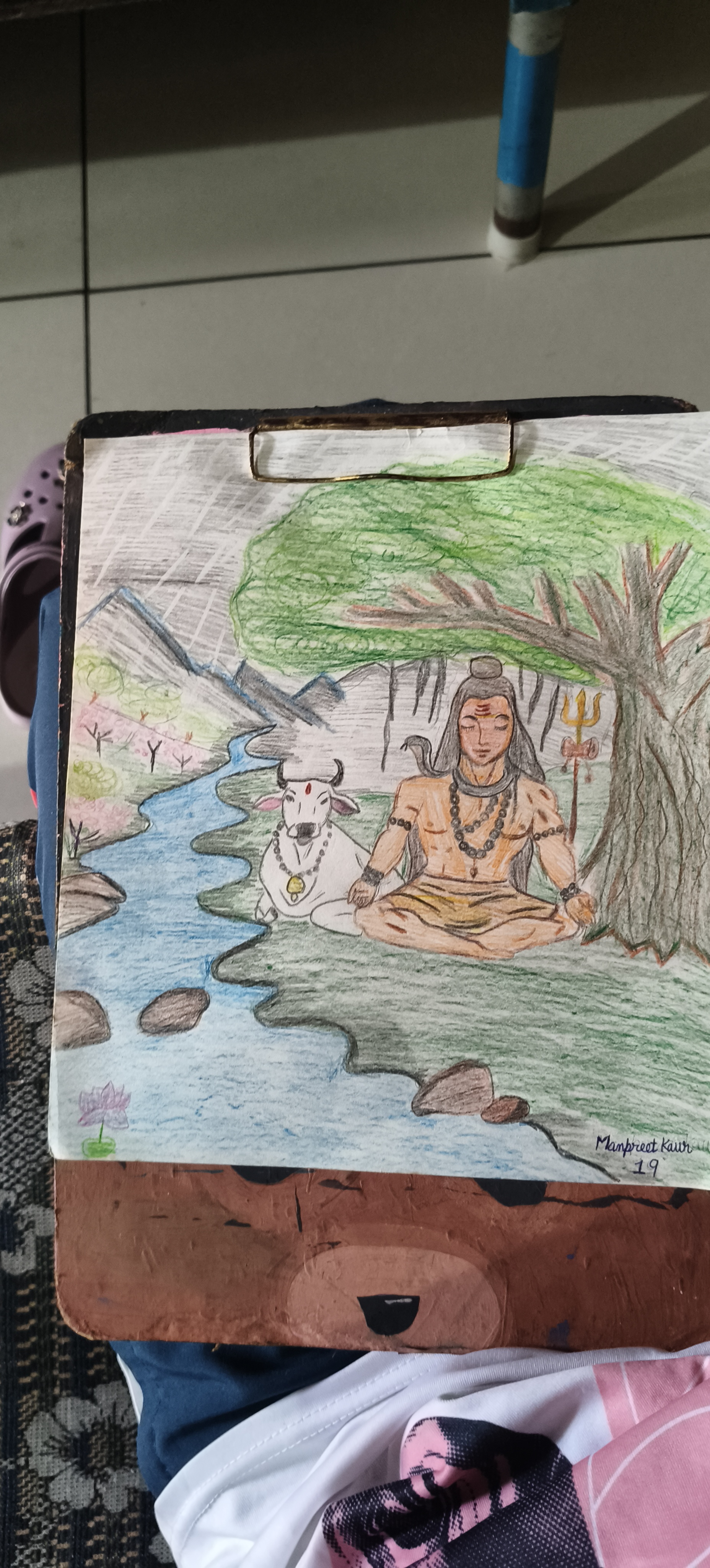 Mahadev painting