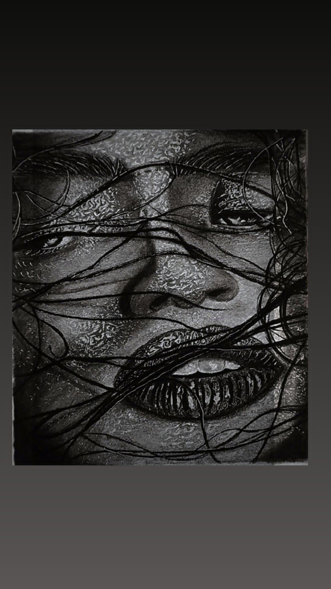 Charcoal art