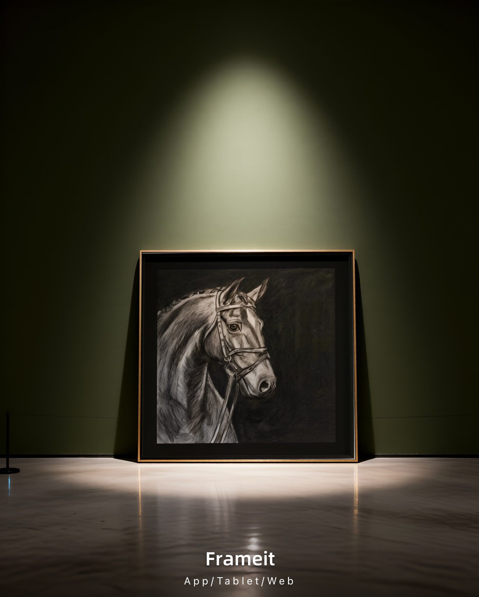 Classic horse painting