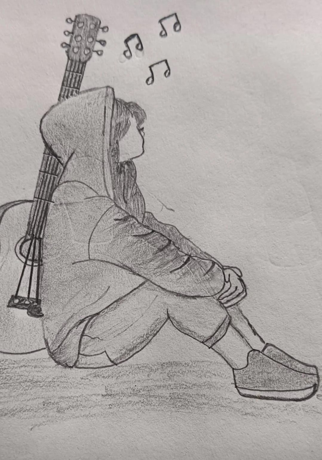 Girl with guitar