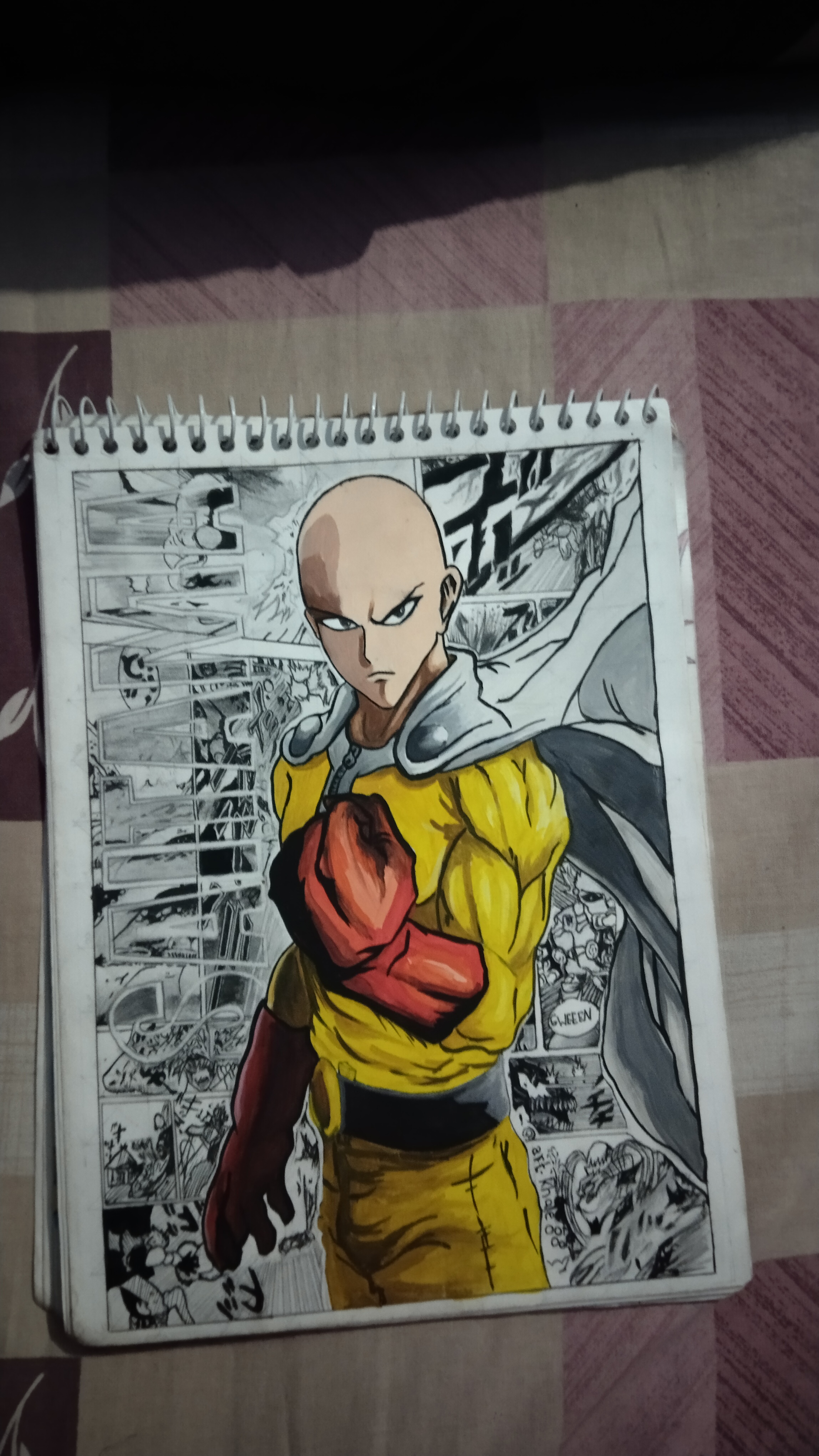 My Saitama drawing